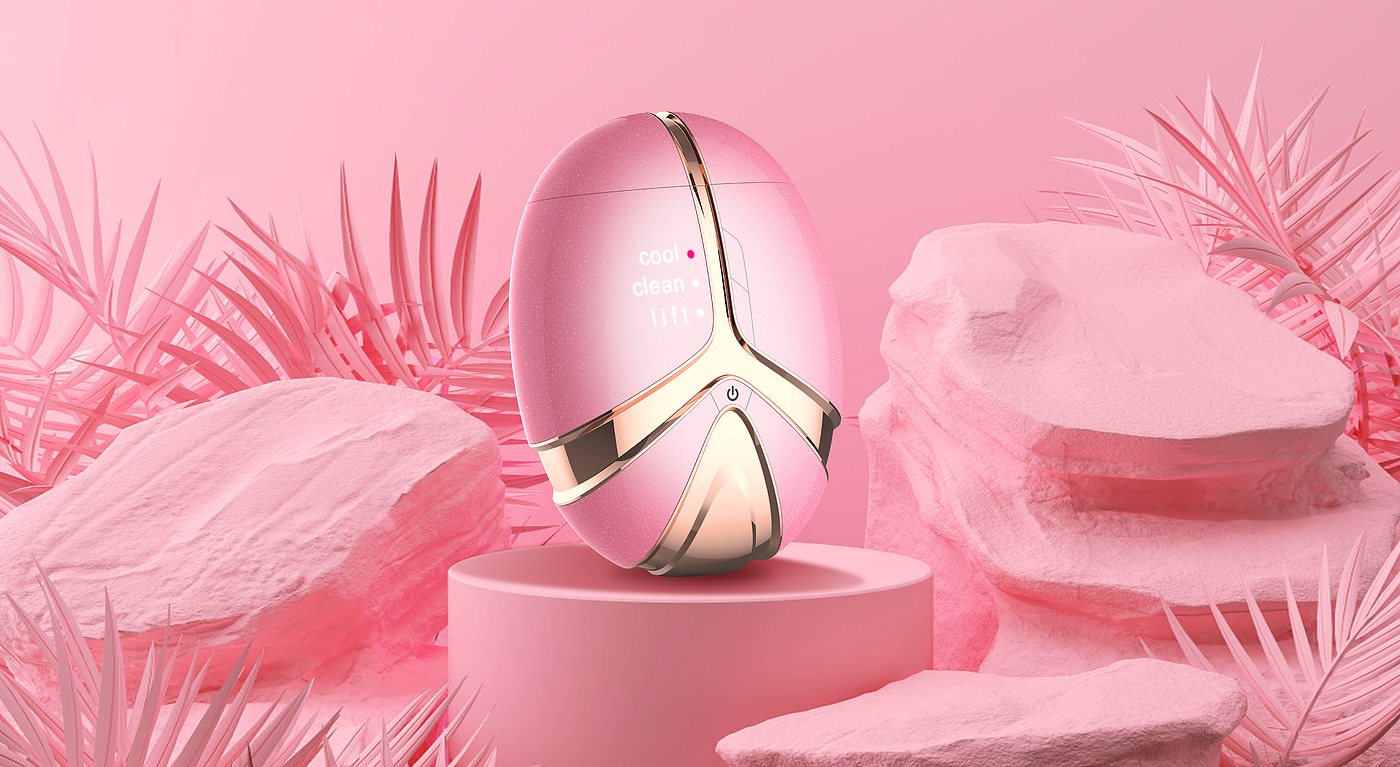 cosmetic instrument，Skin care products，Creative products，Circular design，