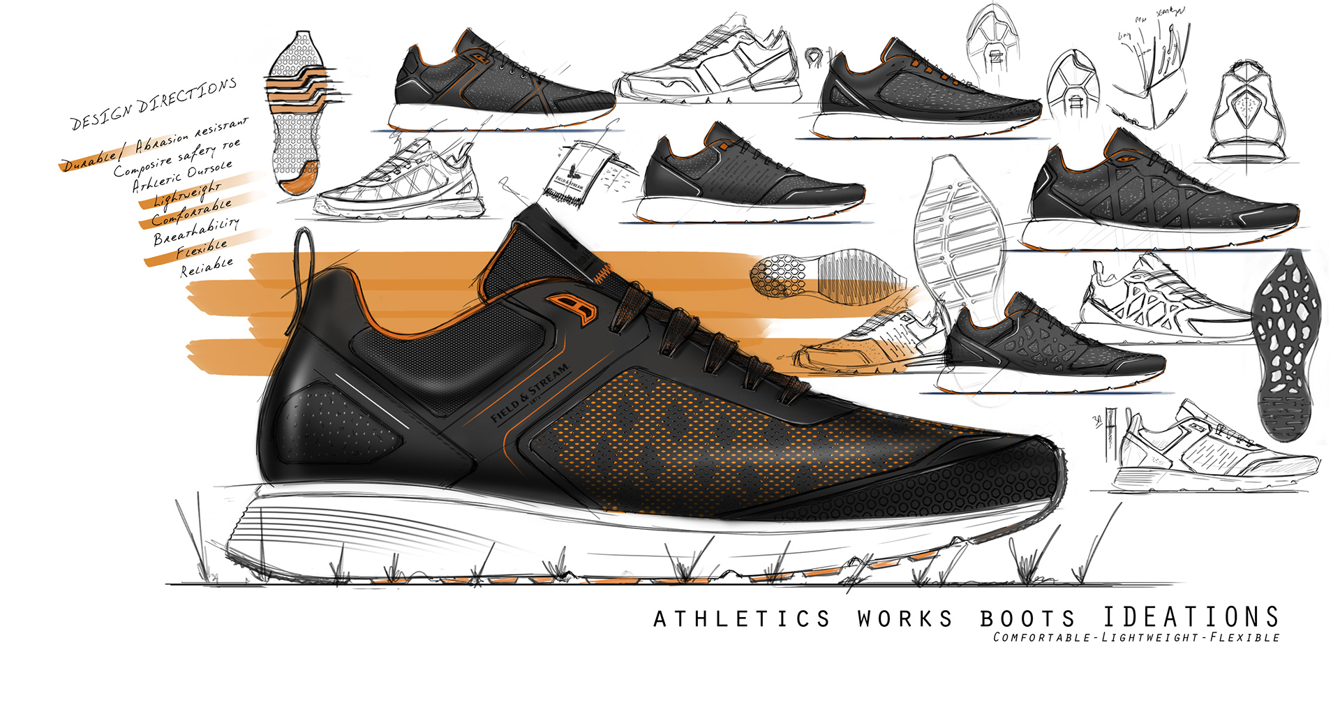 Small picture book，Okami，Wrist watch，shoes，draft，Hand drawn，