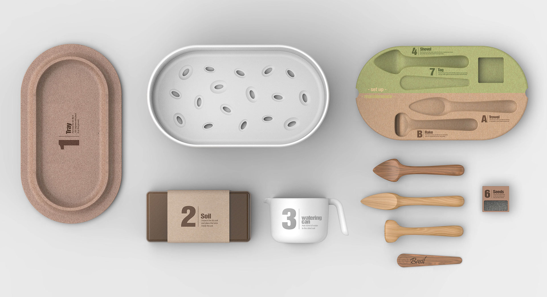 Gardening tools，natural，Urban Oasis ，Indoor planting，Household products，