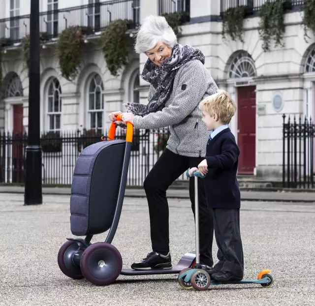 Scooter，aged，facilitate，2017idea Award，