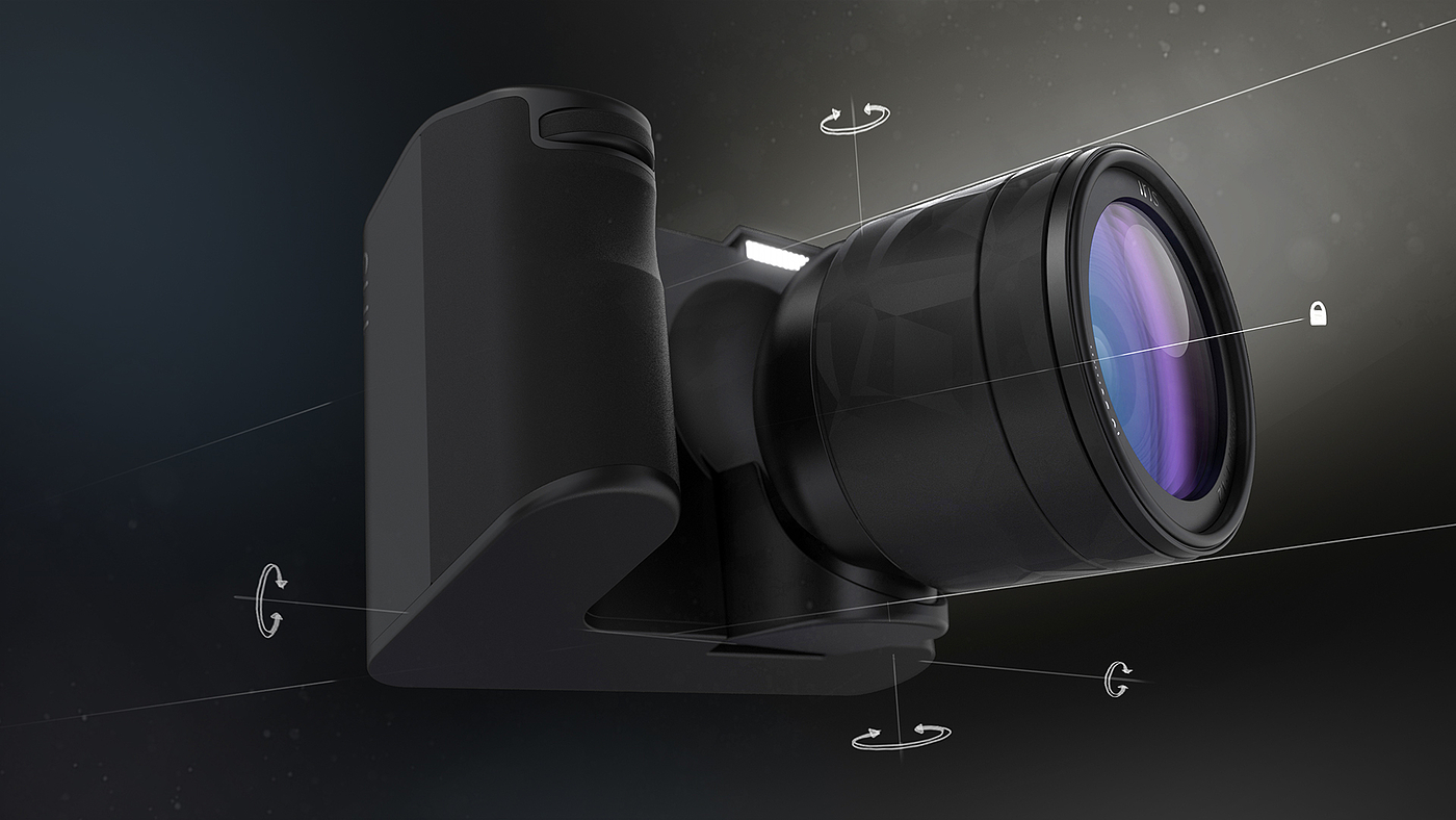 Digital camera，Stabilizer，gyroscope，conceptual design，