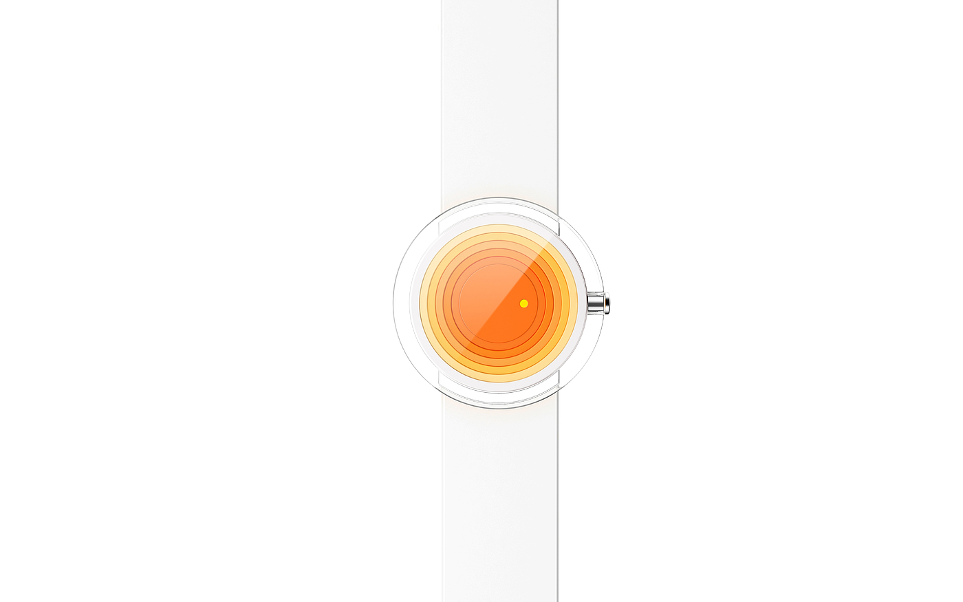Wrist watch，Gradual change，sun，ascend，