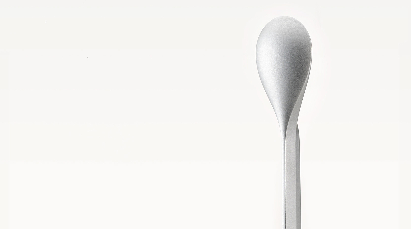 Aluminium，Spoon，Fork，tableware，inspiration，food，packing，
