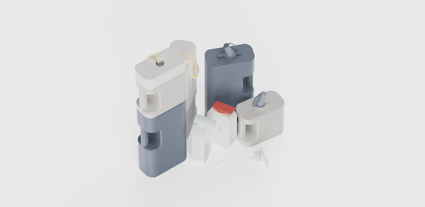 Mimeos，Household container，Plastic，