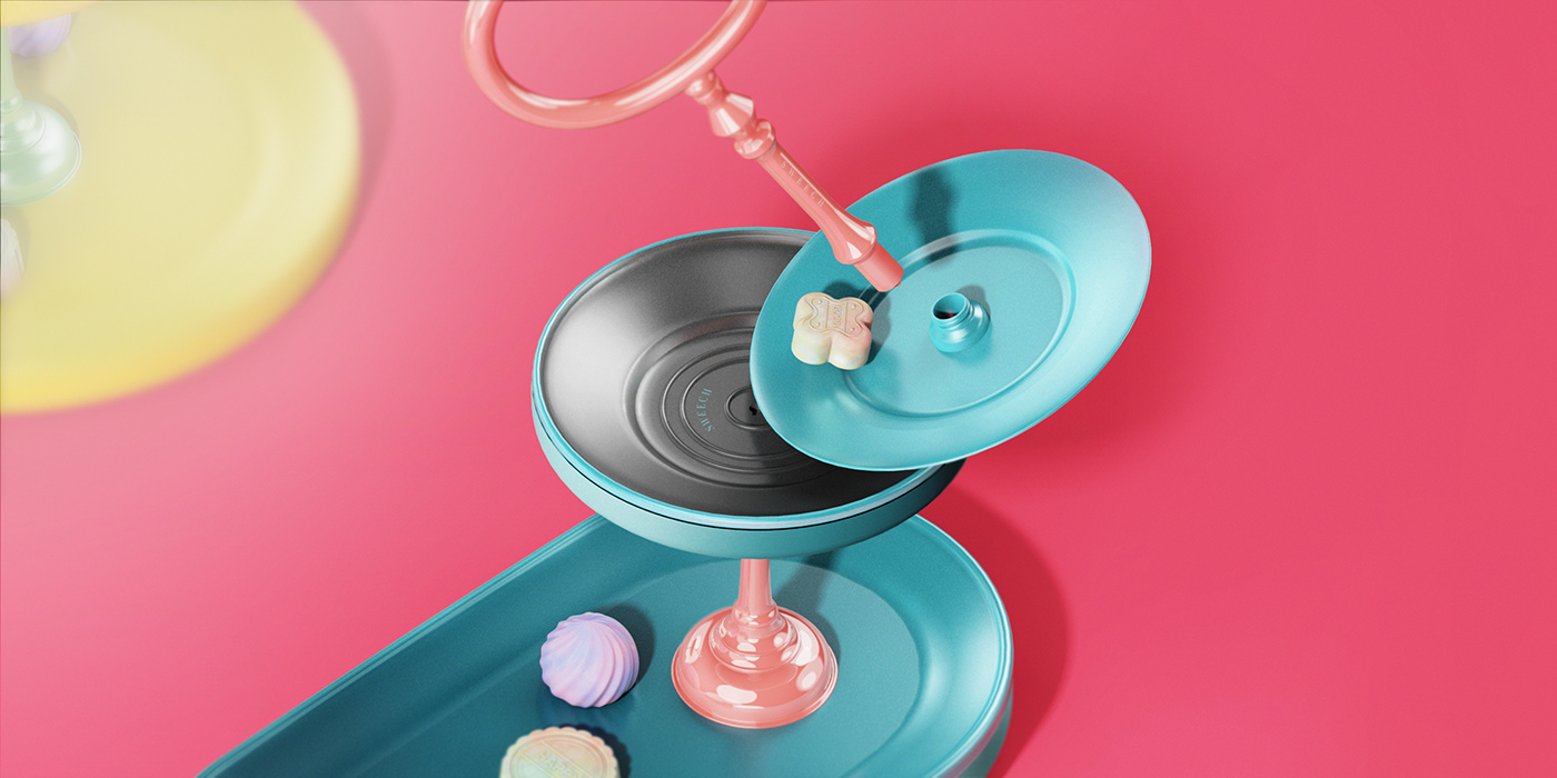 Sweetest Candle，Candle burner，Prop design，Candle heater，