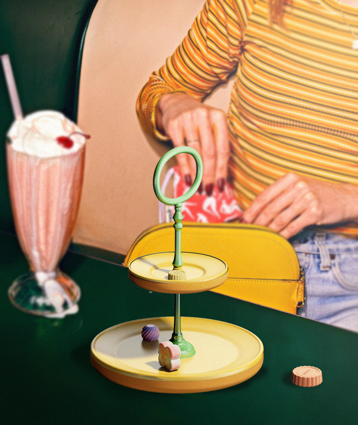 Sweetest Candle，Candle burner，Prop design，Candle heater，