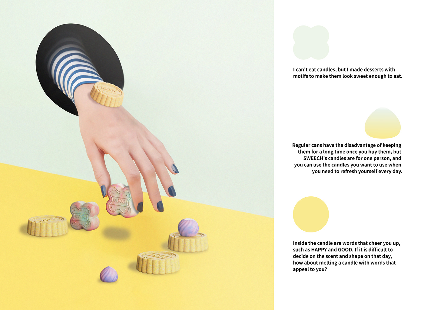 Sweetest Candle，Candle burner，Prop design，Candle heater，