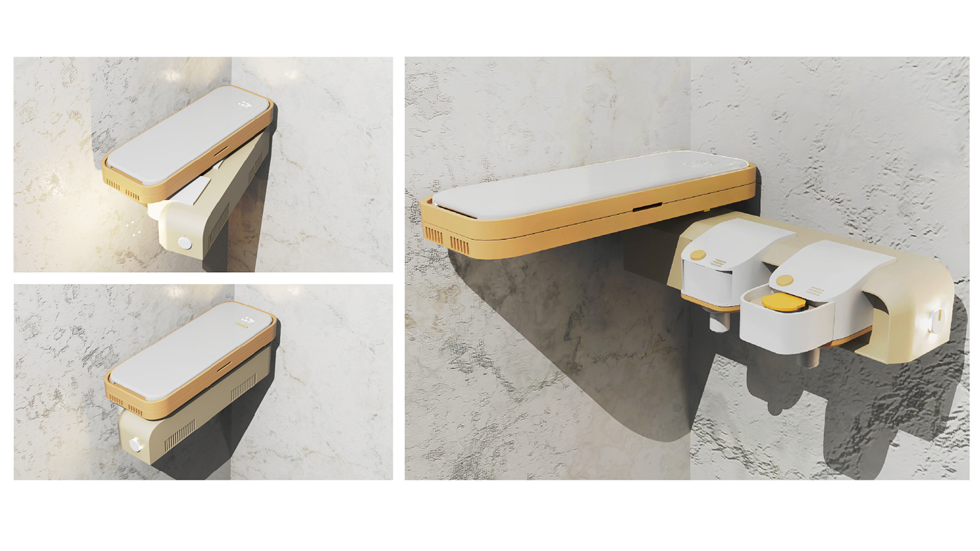 TIME FUSH，Storage container，Plastic，