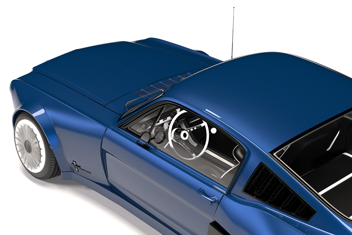 ford，3D digital modeling，Automobile design，