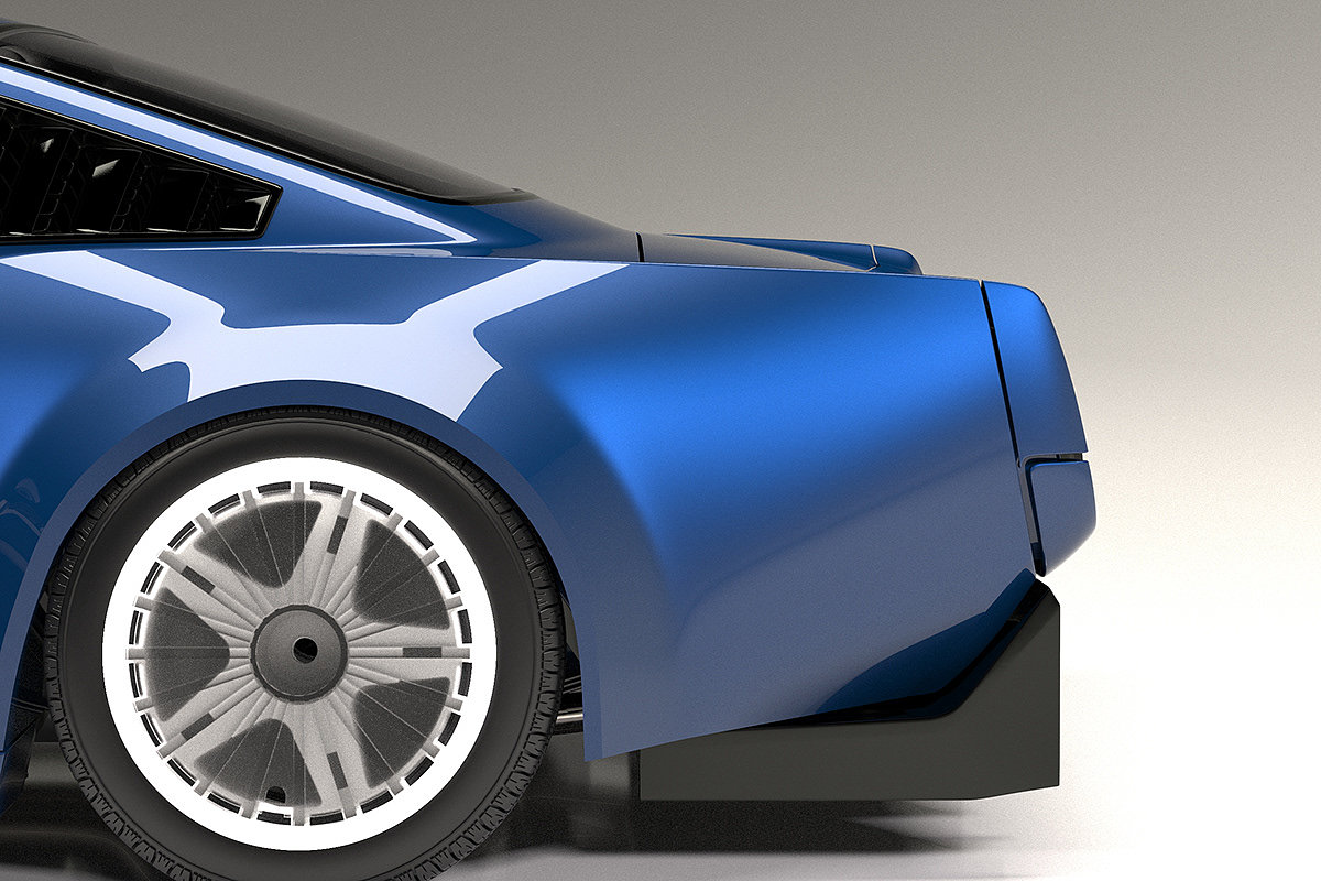 ford，3D digital modeling，Automobile design，