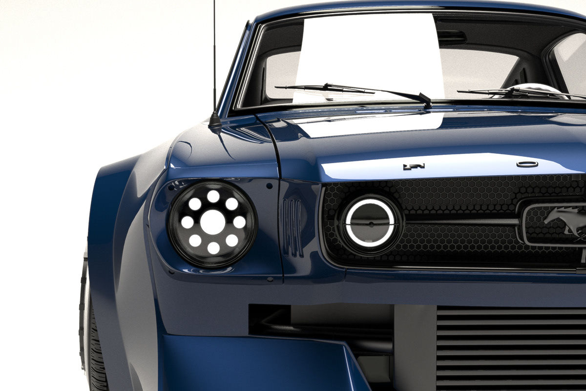 ford，3D digital modeling，Automobile design，