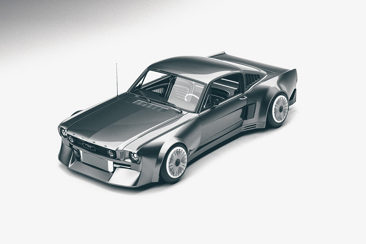 ford，3D digital modeling，Automobile design，