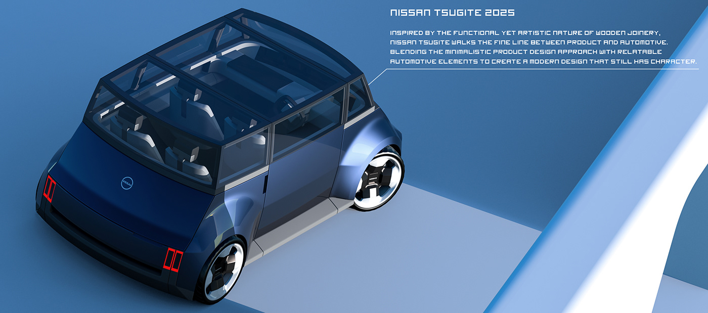 Nissan hemlock，conceptual design，Automobile design，