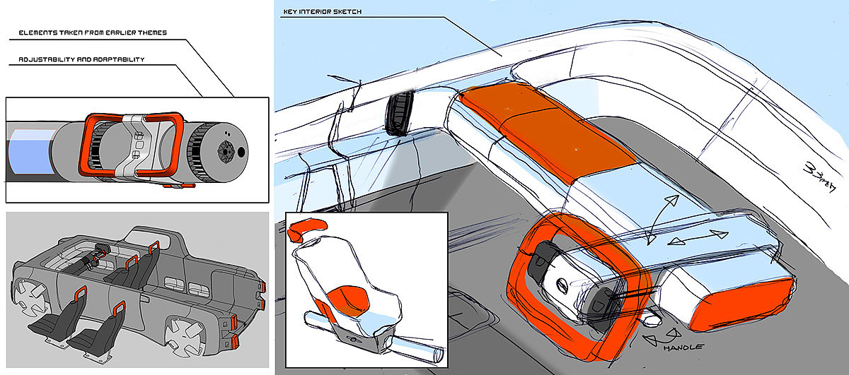 Nissan Tsugite，概念设计，汽车设计，