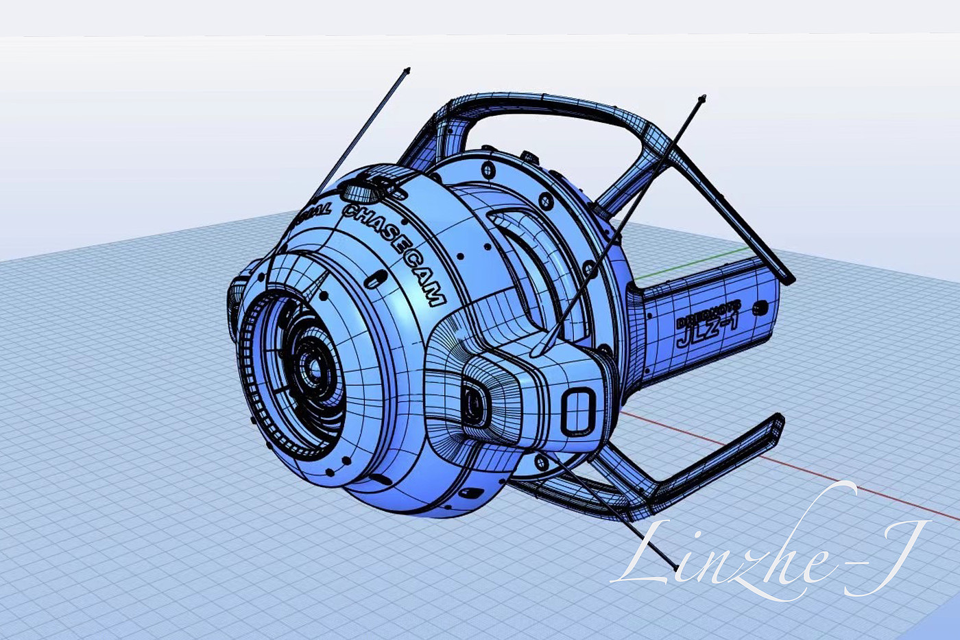 Aerocraft，Render，modeling，industrial design，