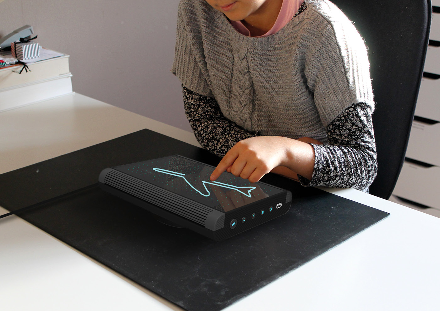 Touch screen，Hand drawn，printer，