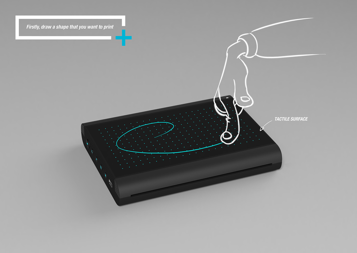 Touch screen，Hand drawn，printer，