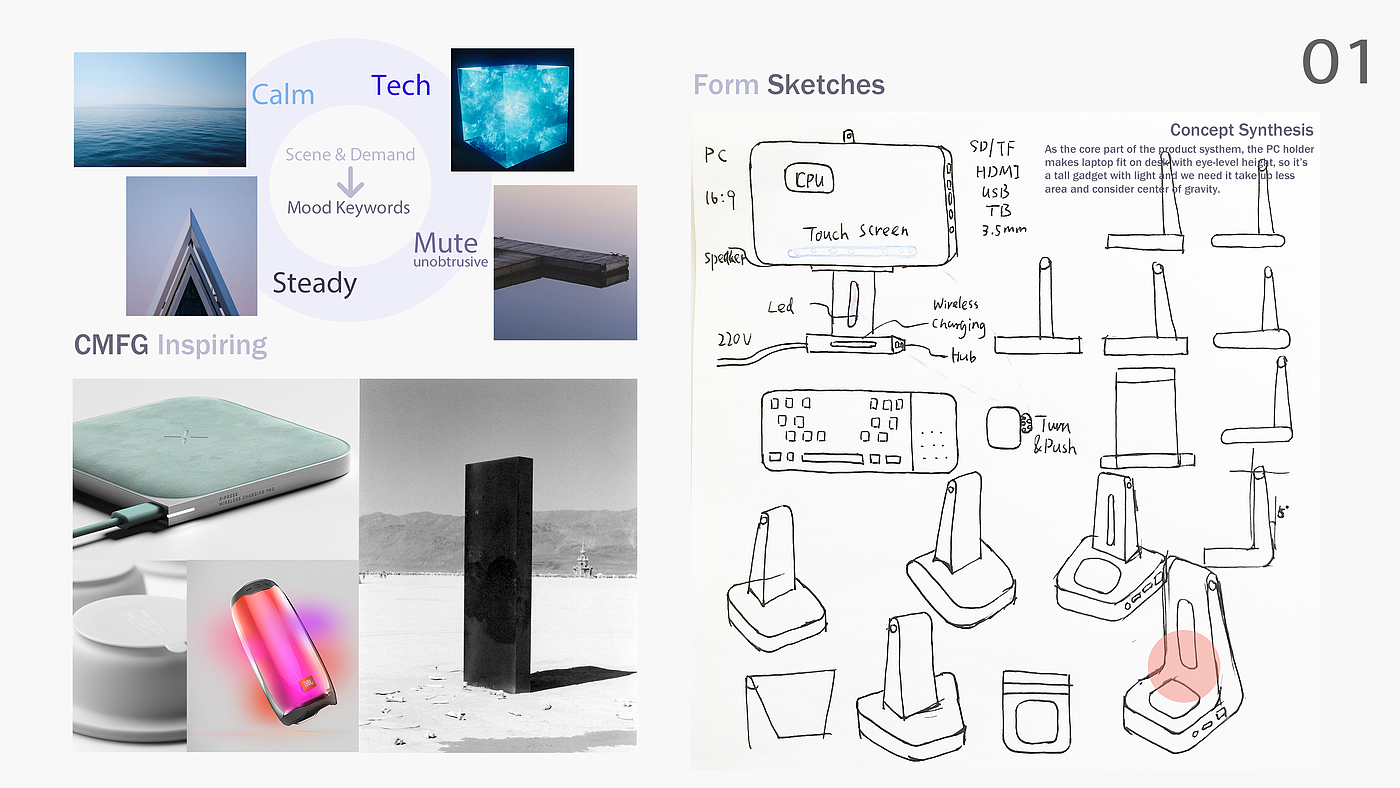 DESKTOP，IOT，holder，lamp，smart，pc，