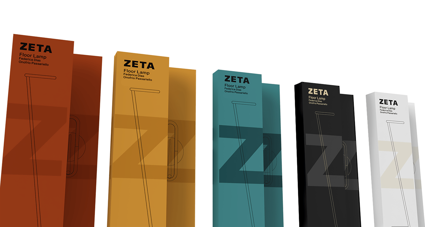 Floor lamp，Copper aluminum，grace，Ergonomics，Zeta Lamp，