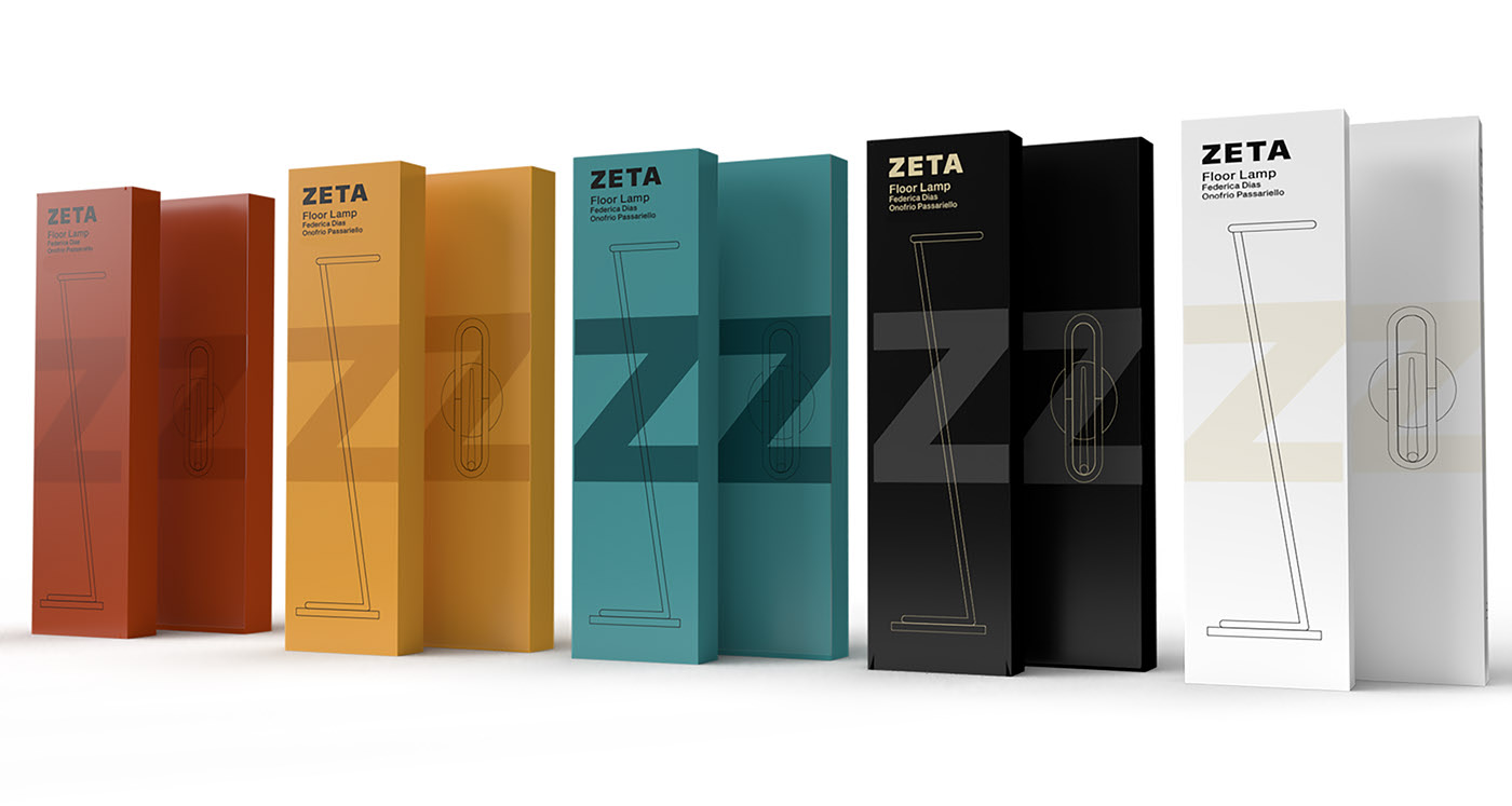 Floor lamp，Copper aluminum，grace，Ergonomics，Zeta Lamp，