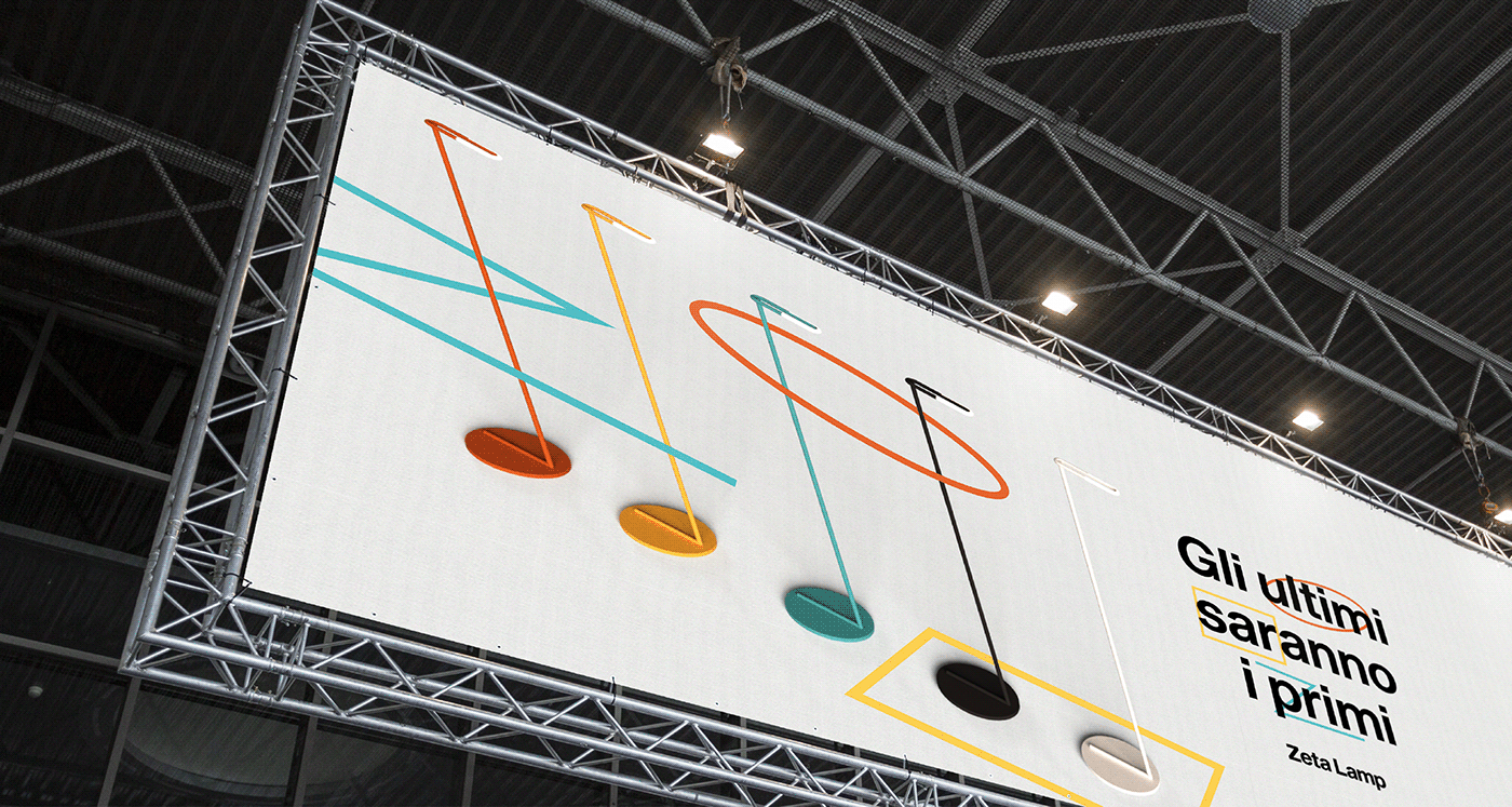 Floor lamp，Copper aluminum，grace，Ergonomics，Zeta Lamp，