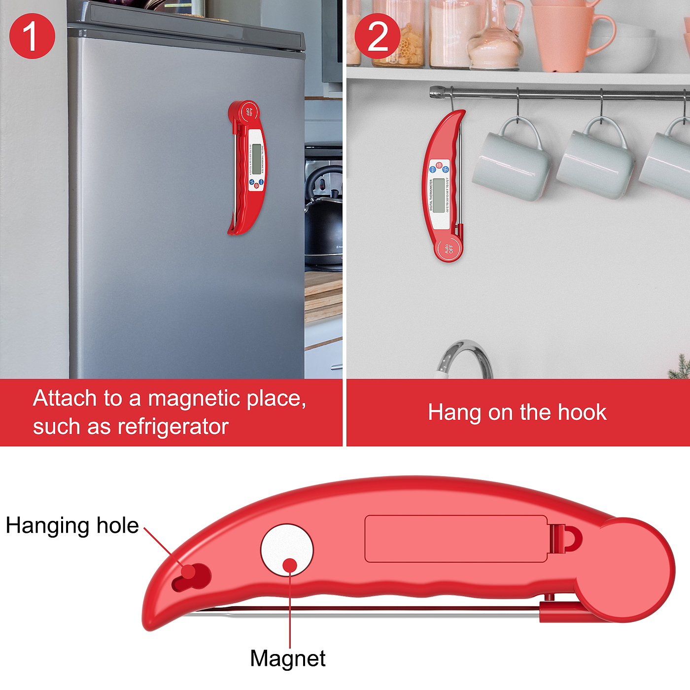 Food thermometer，