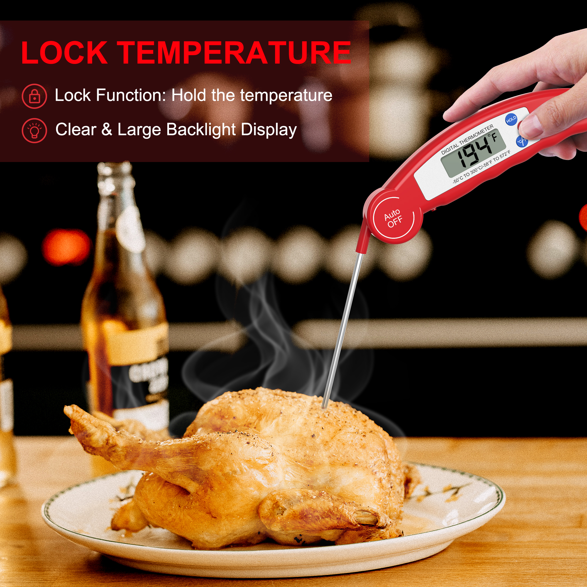 Food thermometer，