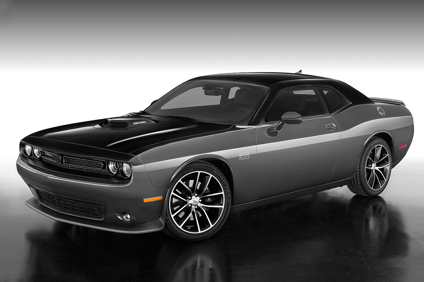 automobile，challenger，Challenger，2017 red dot，