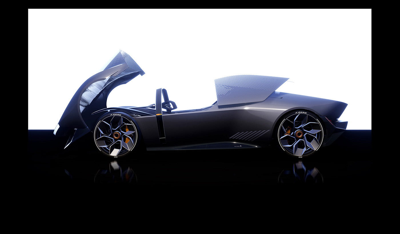 Lamborghini，electric vehicle，line，New height，