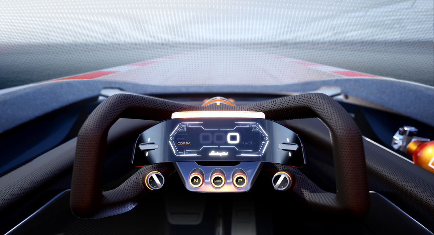 Lamborghini，electric vehicle，line，New height，