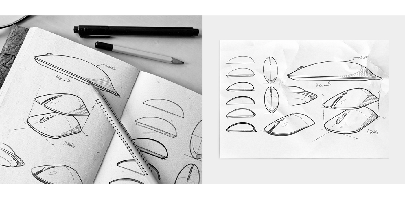 mouse，Sushi，Customized，New experience，