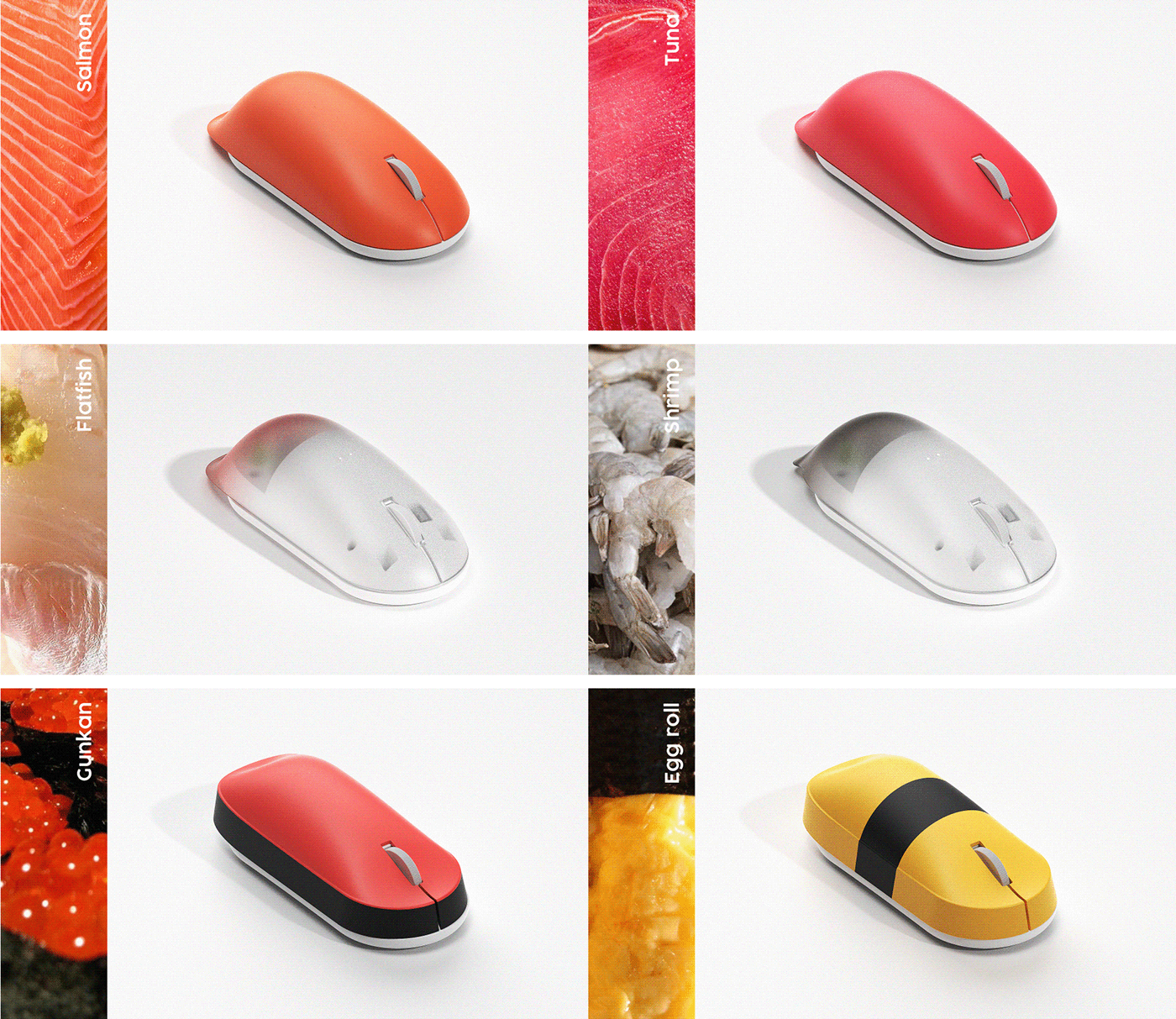 mouse，Sushi，Customized，New experience，