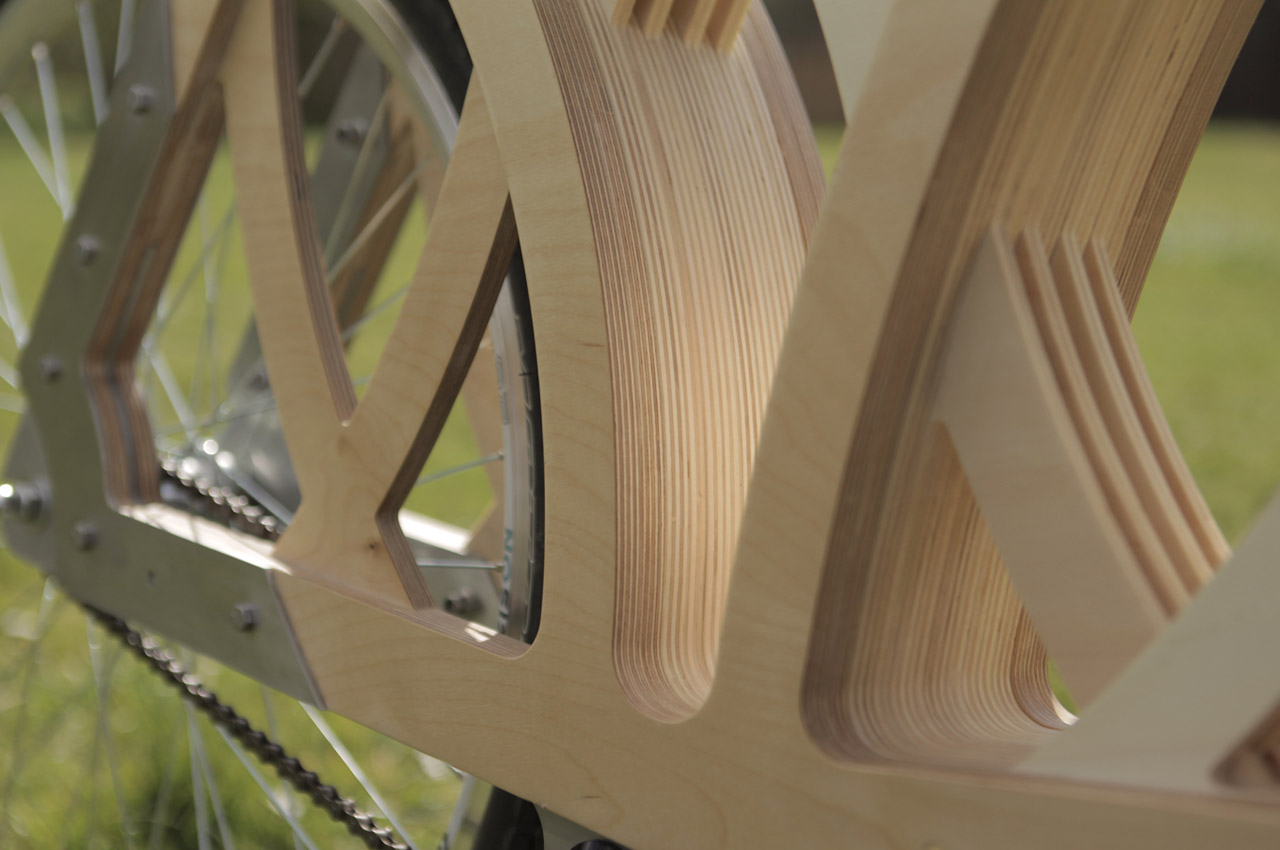 Bicycle，Electric，wooden ，unique，