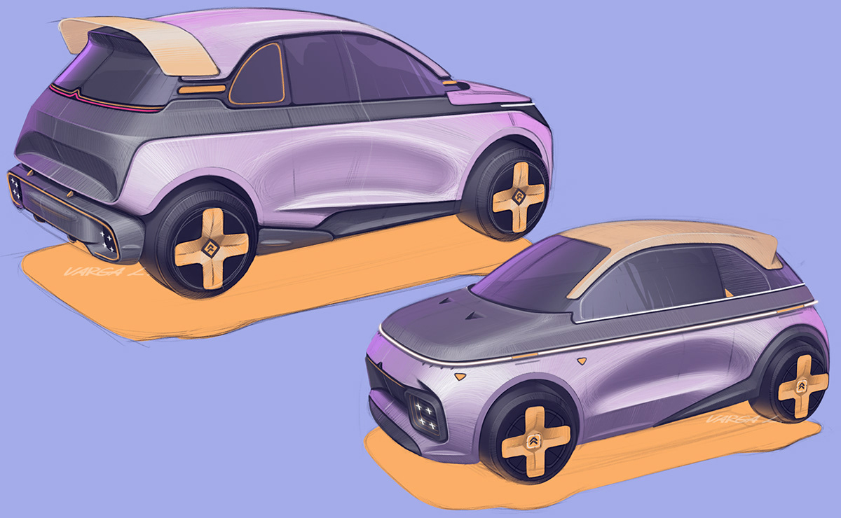 automobile，sketch，concept，