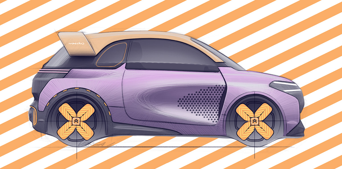 automobile，sketch，concept，