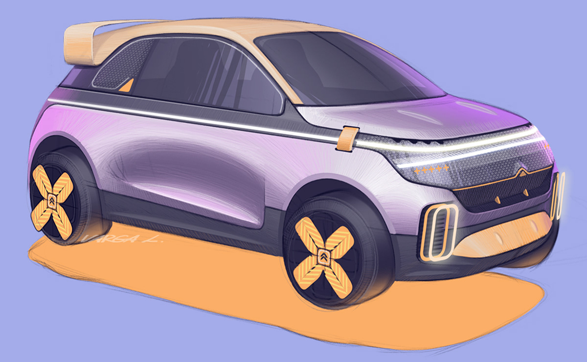 automobile，sketch，concept，