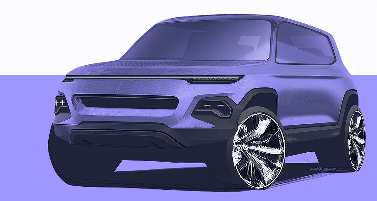 automobile，suv，sketch，concept，