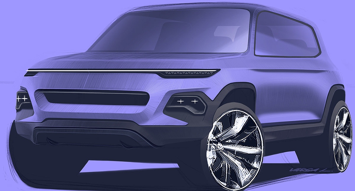 automobile，suv，sketch，concept，