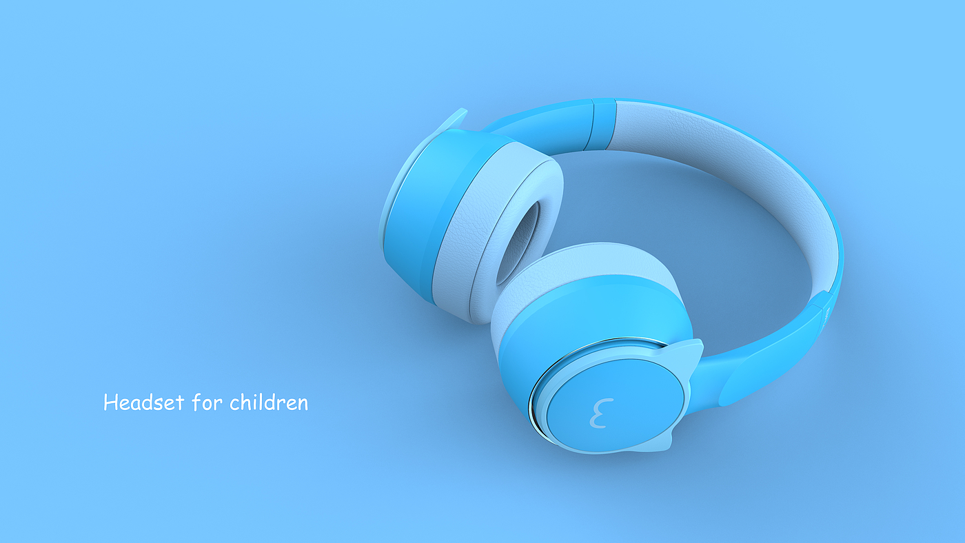 头戴耳机，耳机，儿童耳机，id，设计，