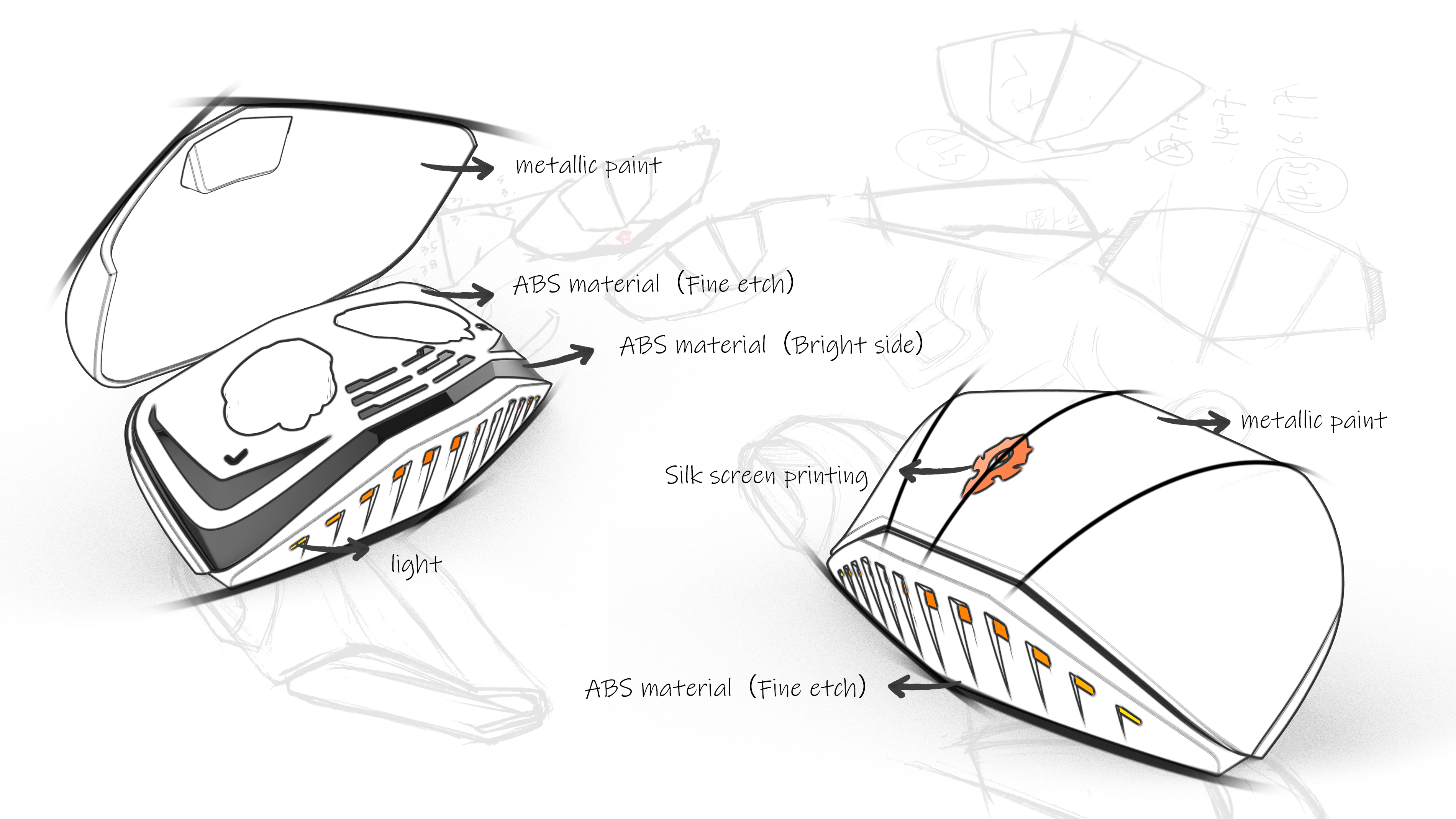 Mechanics，game，tws，Bluetooth headset，Design，