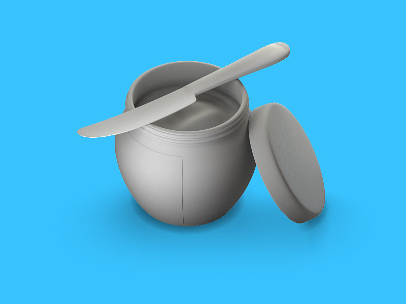 modeling，Render，texture，ps，mode，Food food，