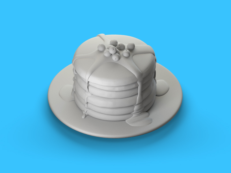 modeling，Render，texture，ps，mode，Food food，