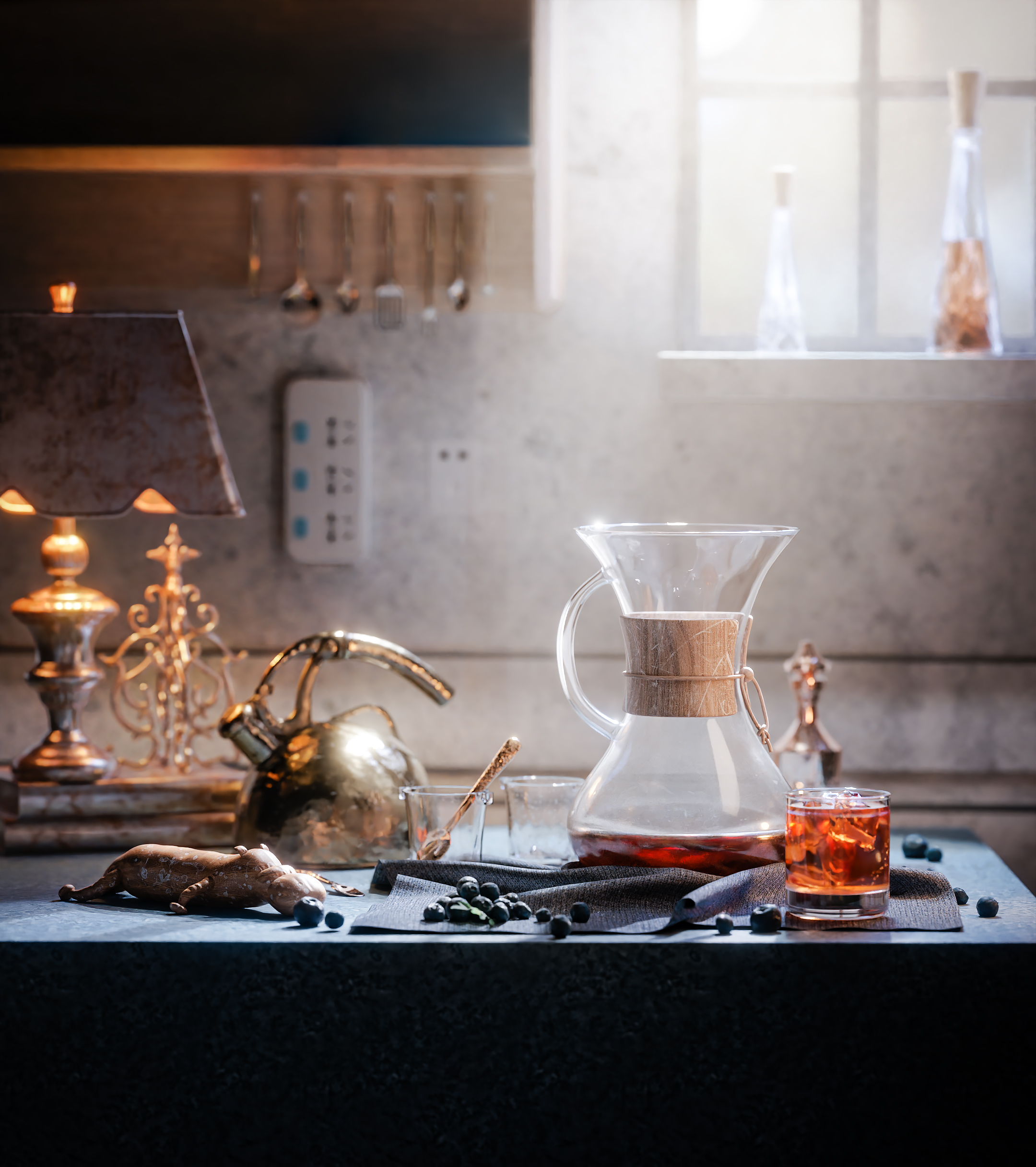 BLENDER，cycles，Eevee，Product rendering，Scene rendering，Realistic，