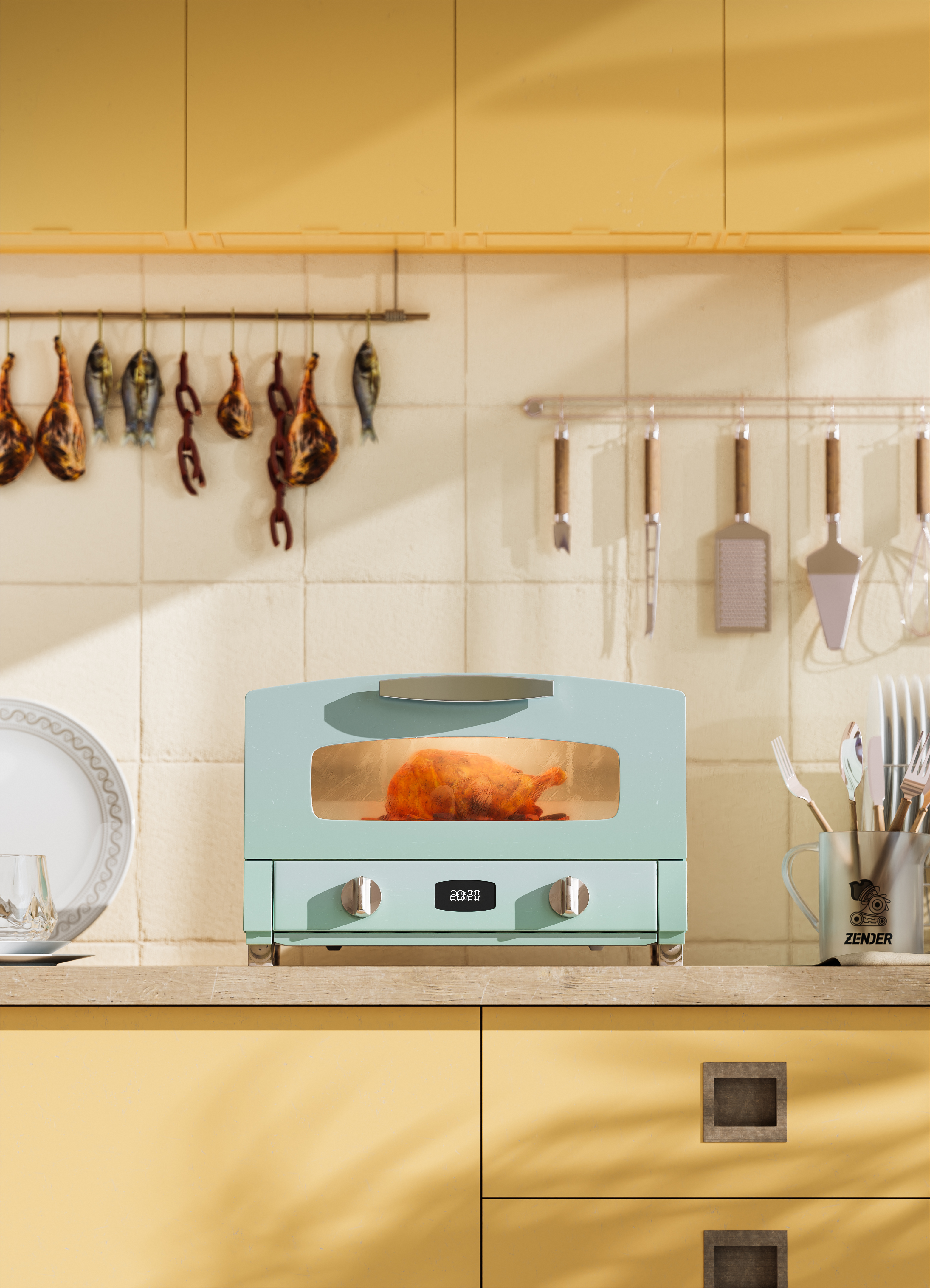 BLENDER，cycles，Eevee，Product rendering，Scene rendering，Realistic，