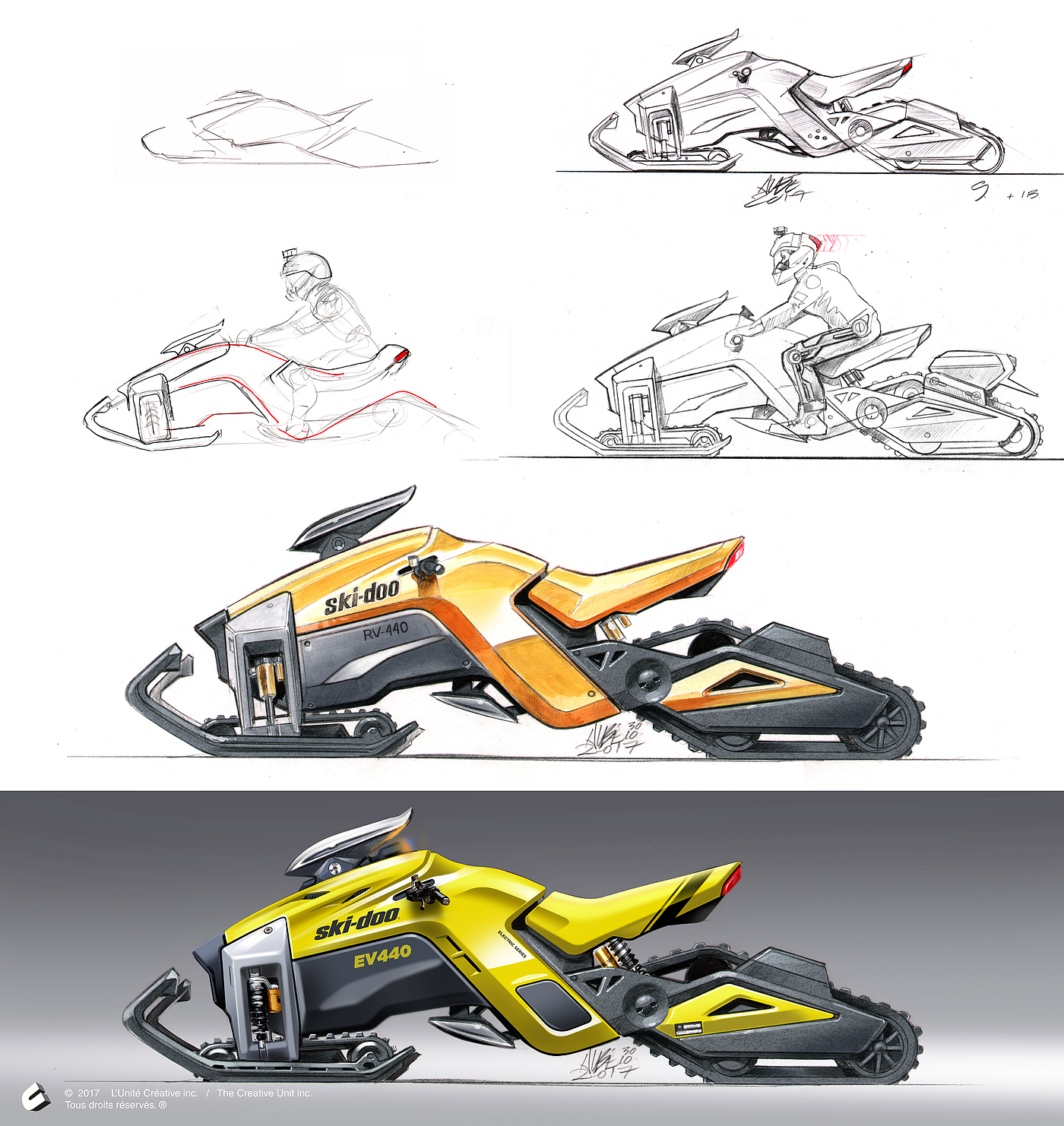 vehicle，transport，Electric snowmobile，conceptual design，magnetic suspension，