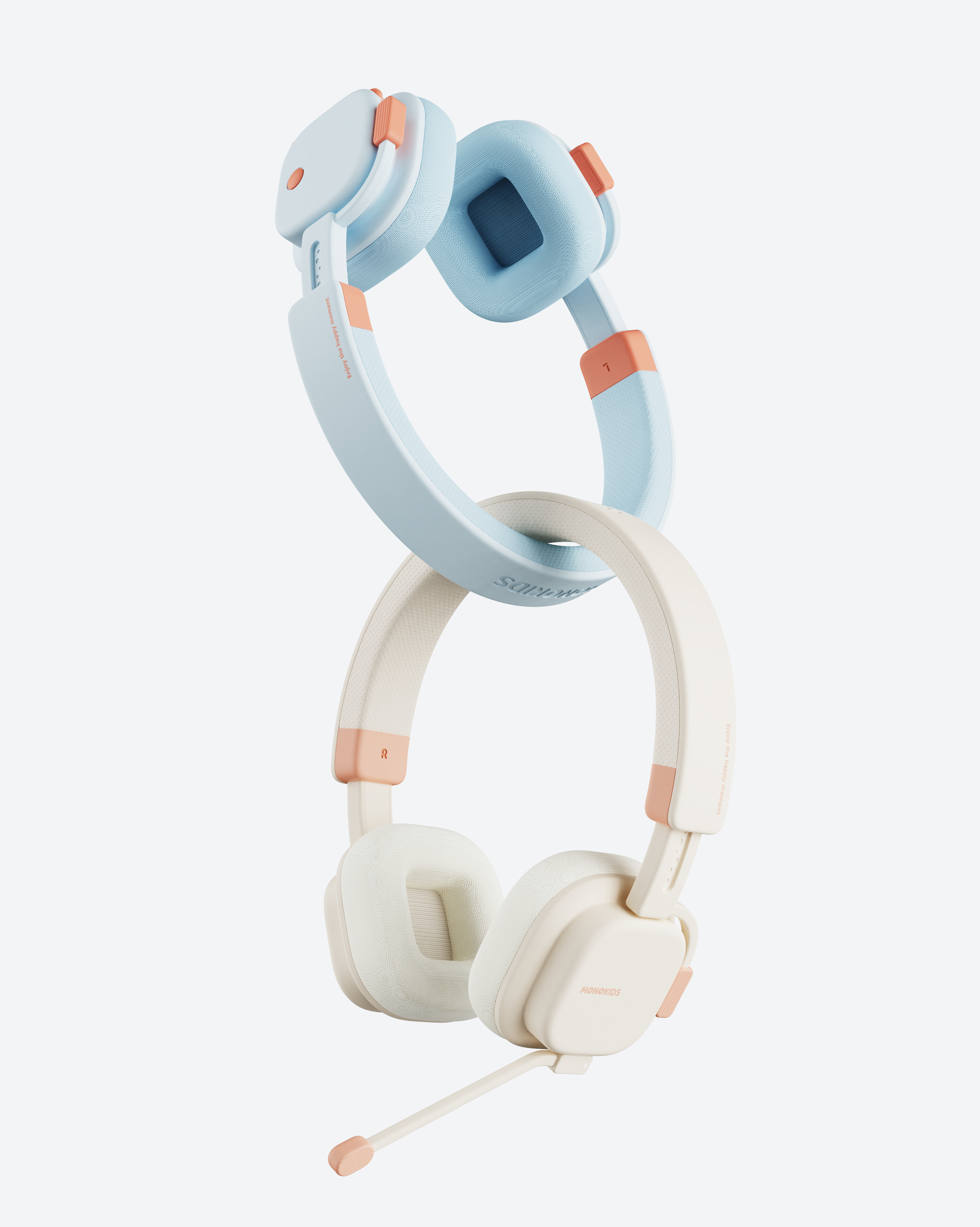 headset，Children's headphones，children，concise，product design，