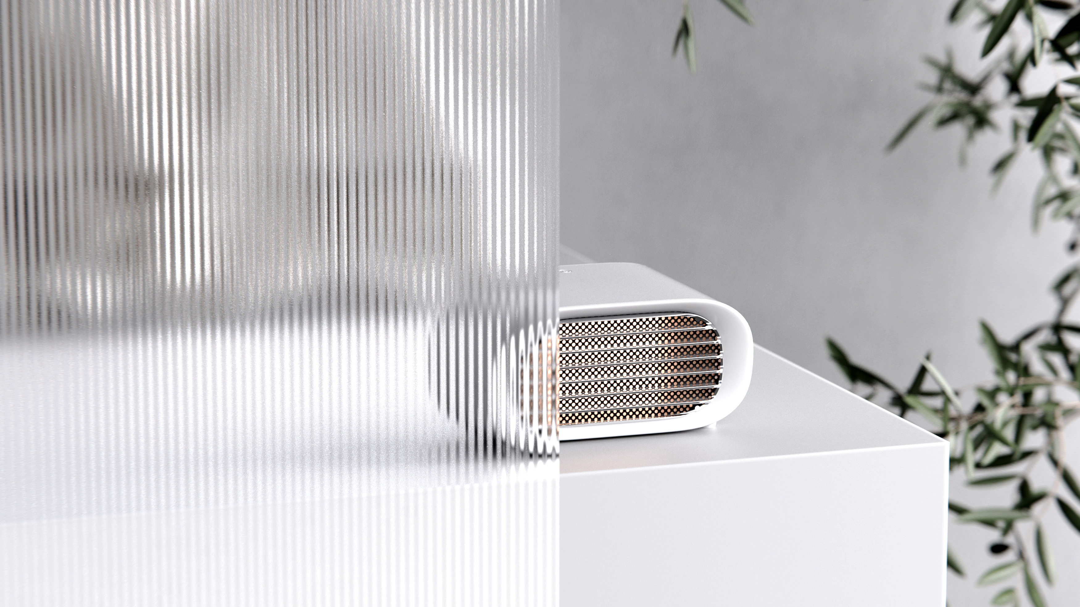 Air heater，Heating，keyshot，Original design，Simplicity，Air heater，