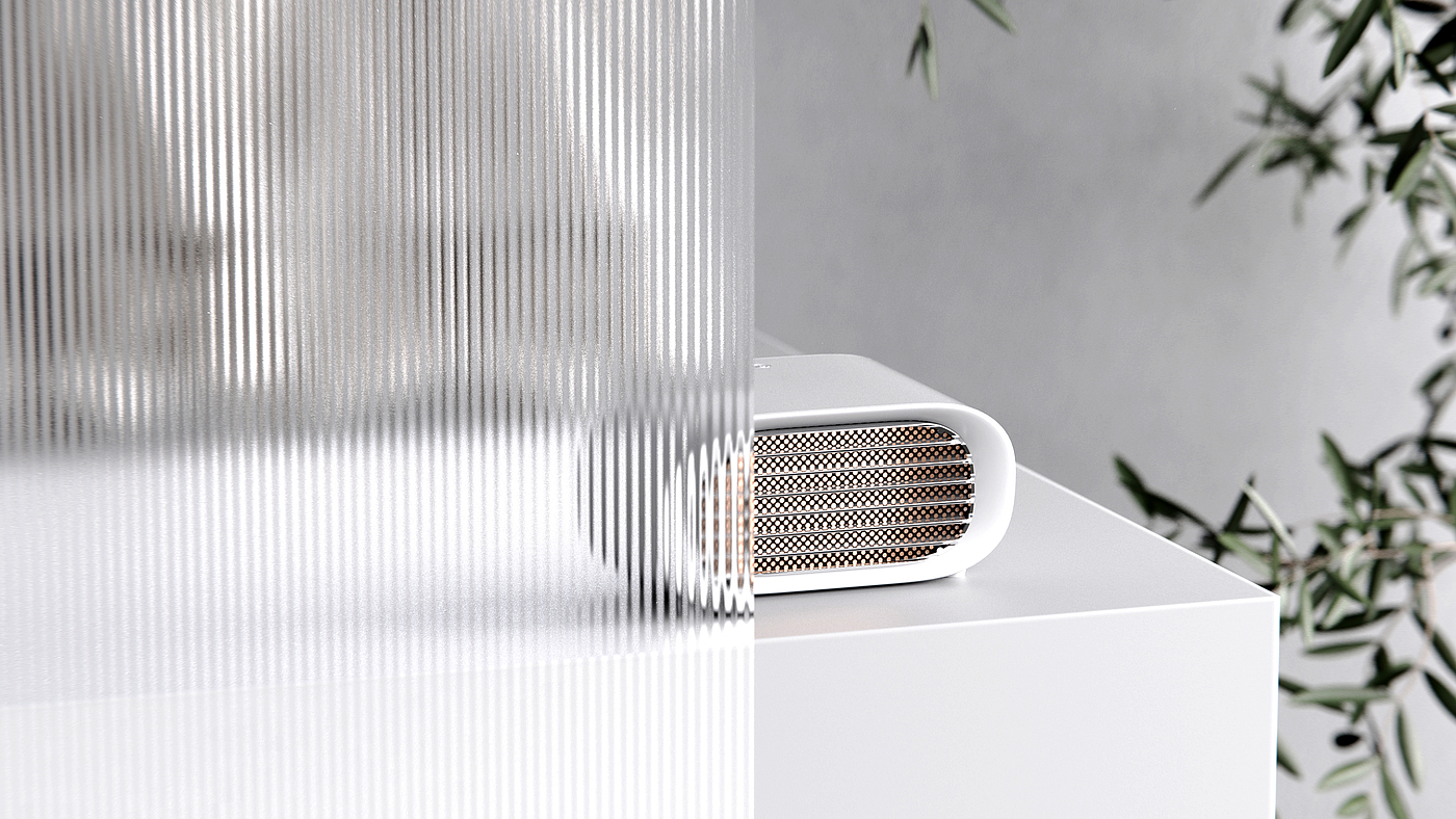 Air heater，Heating，keyshot，Original design，Simplicity，Air heater，