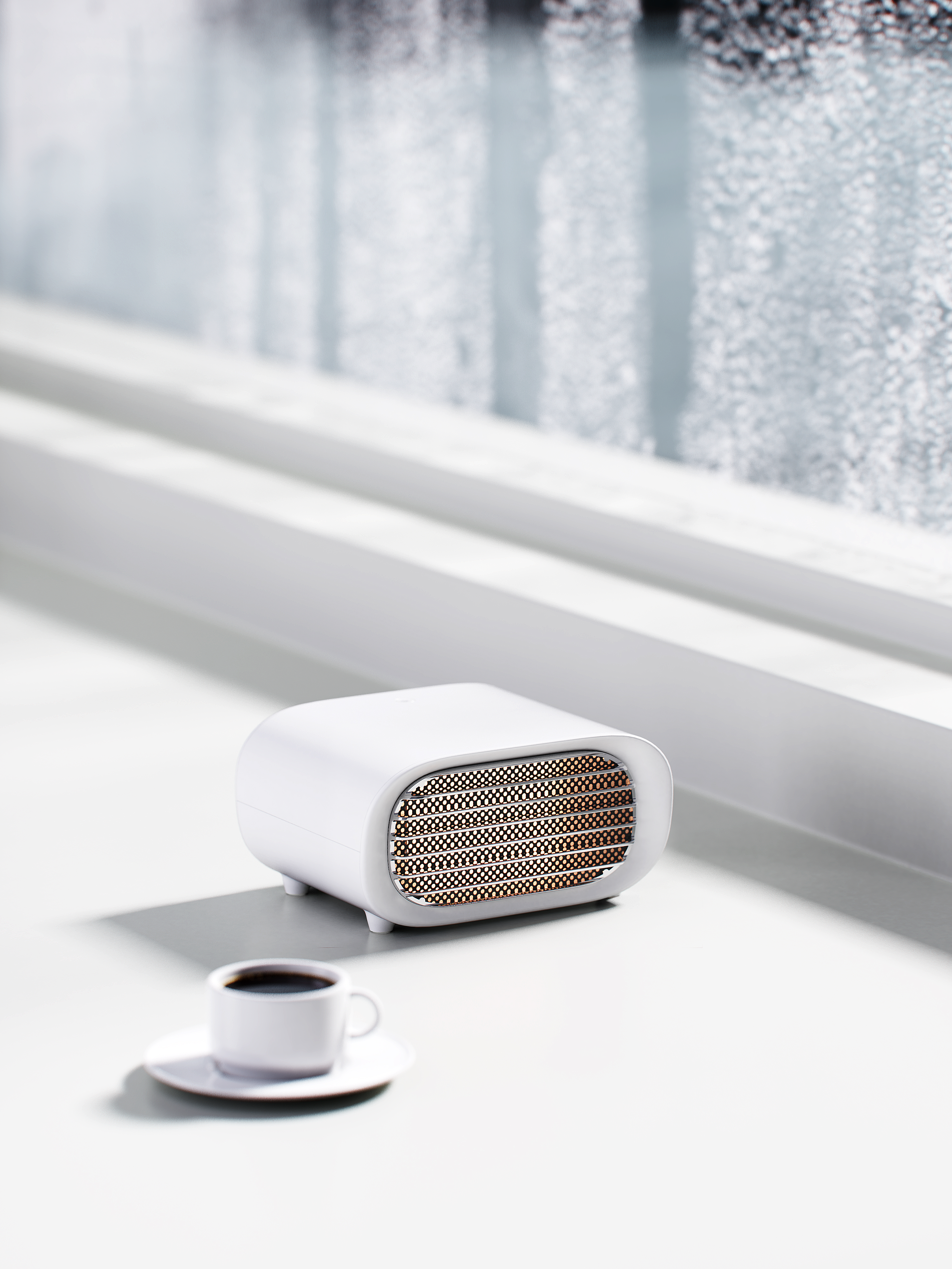 Air heater，Heating，keyshot，Original design，Simplicity，Air heater，