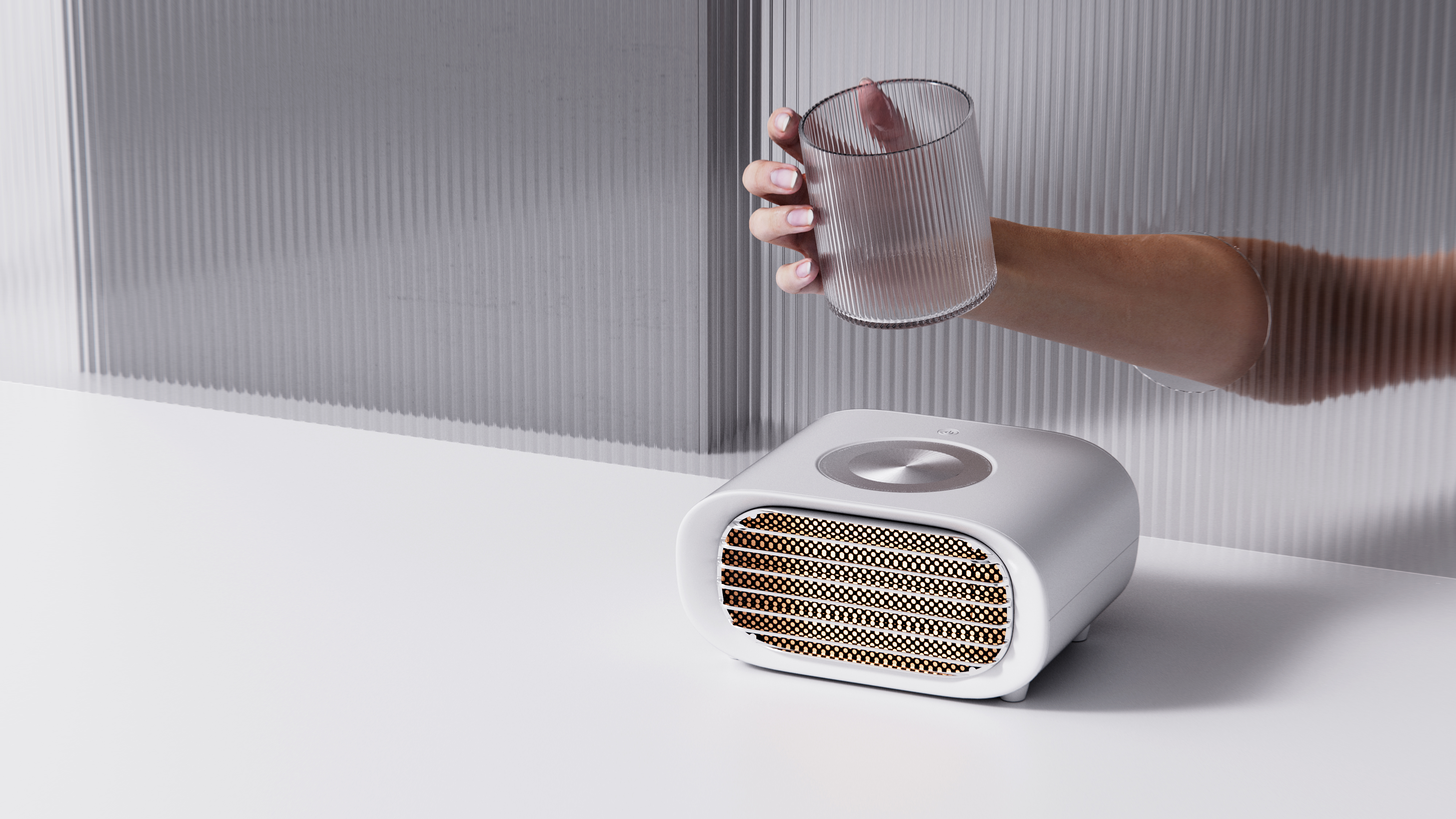 Air heater，Heating，keyshot，Original design，Simplicity，Air heater，